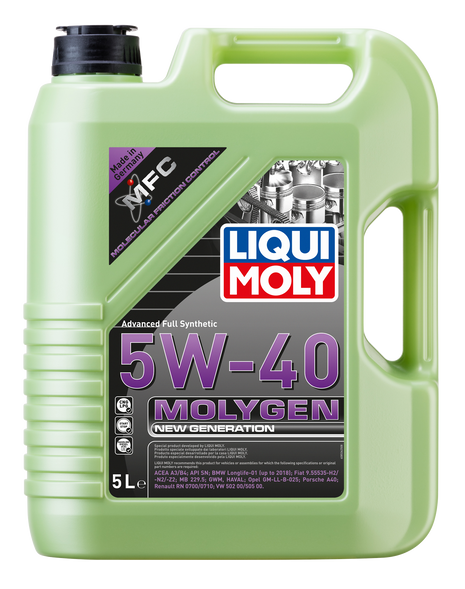 LIQUI MOLY MOLYGEN NEW GENERATION 5W-40 5L