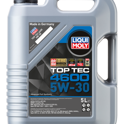 LIQUI MOLY 5W-30 TOP TEC 4600 5L