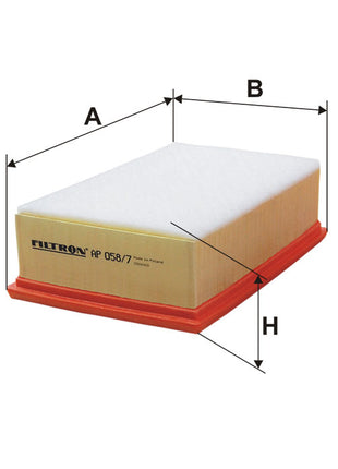 FİLTRON HAVA FİLTRESİ AP058/7