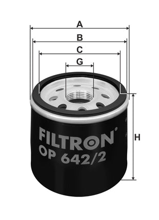 FİLTRON YAĞ FİLTRESİ OP2012