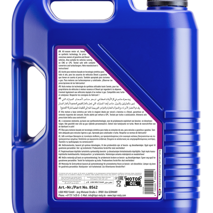 LIQUI MOLY 5W-30 LEİCHTLAUF HC7 5L