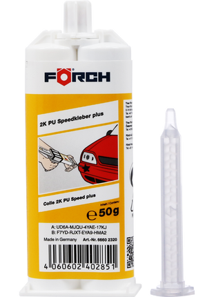 FÖRCH 2K-SPEED PLASTIK YAPISTIRICI PLUS 50GR