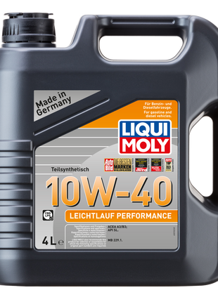 LIQUI MOLY LEICHTLAUF PERFORMANCE 10W-40 4L