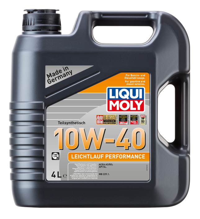 LIQUI MOLY 10W-40 LEİCHTLAUF PERFORM 4L