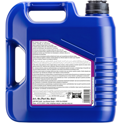 LIQUI MOLY 5W-30 LEİCHTLAUF HC7 4L