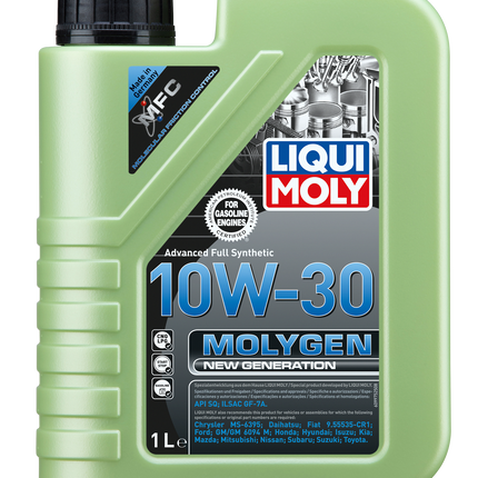 LIQUI MOLY 10W-30 MOLYGEN NEW GENERATİON 1L