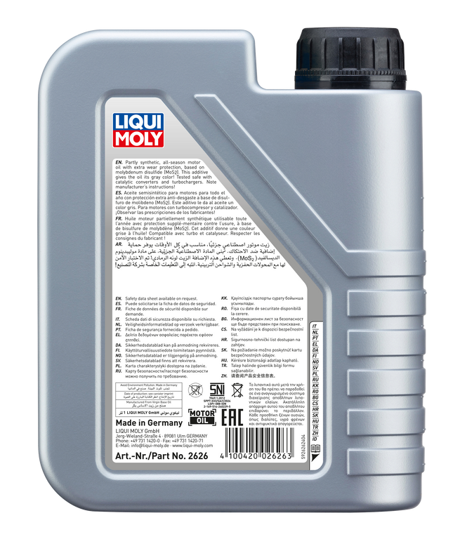 LIQUI MOLY 10W-40 MOS2 LEİCHTLAUF 1L