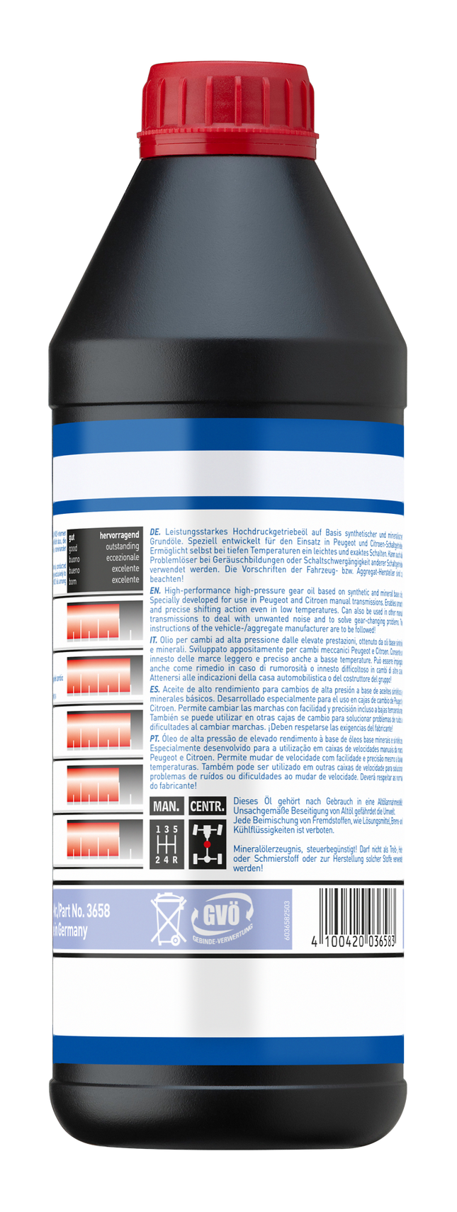 LIQUI MOLY 75W-80 GL5 DİŞLİ YAĞI 1L