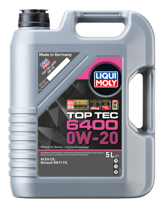 LIQUI MOLY TOP TEC 6400 0W-20 5L