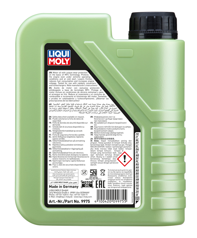 LIQUI MOLY 10W-30 MOLYGEN NEW GENERATİON 1L