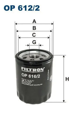 FİLTRON YAĞ FİLTRESİ OP616/2