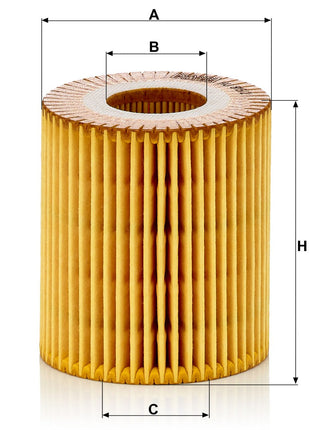 MANN YAĞ FİLTRESİ HU815/2X