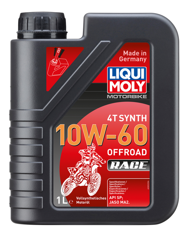 LIQUI MOLY MOTOSİKLET 4T SYNTH 10W-60 RACE 1L