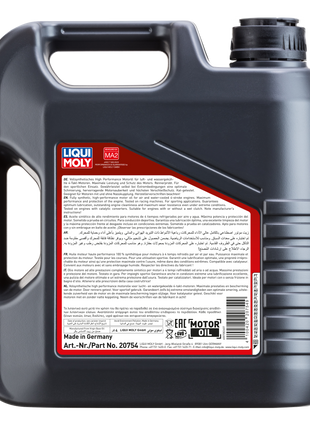 LIQUI MOLY MOTOSİKLET 4T SYNTH 10W-40 STREET RACE 4L