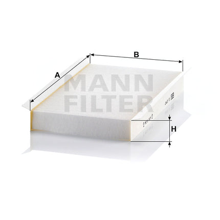 MANN POLEN FİLTRESİ CU2747