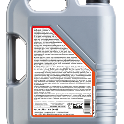 LIQUI MOLY 5W-30 SPECİAL DX1 5L