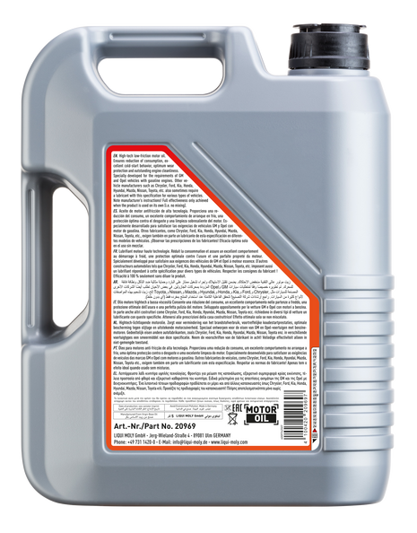 LIQUI MOLY SPECIAL TEC DX1 5W-30 5L
