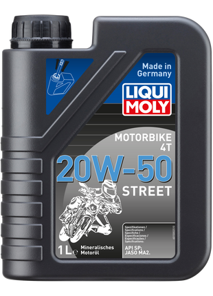 LIQUI MOLY MOTOSİKLET 20W-50 4T STREET 1L