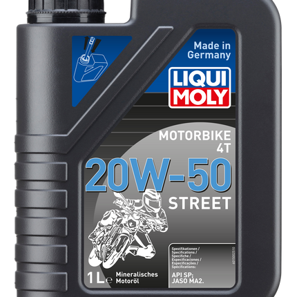 LIQUI MOLY MOTOSİKLET 20W-50 4T STREET 1L