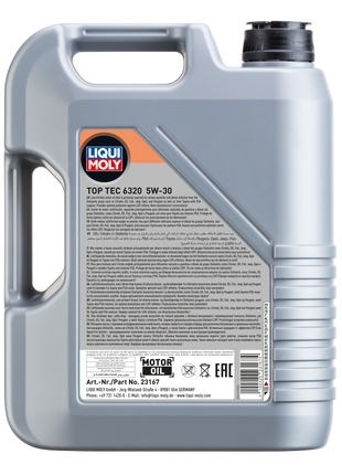 LIQUI MOLY TOP TEC 6320 5W-30 5L