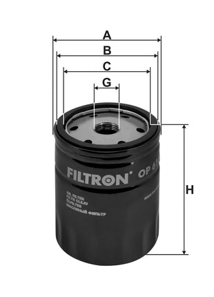 FİLTRON YAĞ FİLTRESİ OP616/2