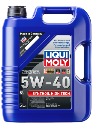 LIQUI MOLY SYNTHOIL HIGH TECH 5W-40 5L
