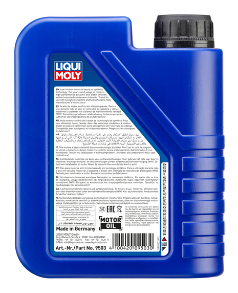 LIQUI MOLY SUPER LEICHTLAUF 10W-40 1L