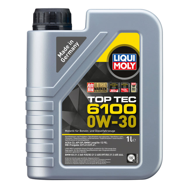 LIQUI MOLY 0W-30 MOTOR YAĞI TOP TEC 6100 1L