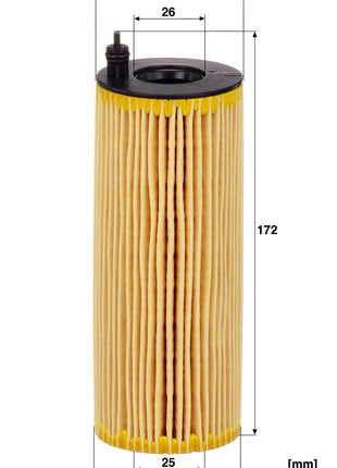 MANN YAĞ FİLTRESİ HU721/5X