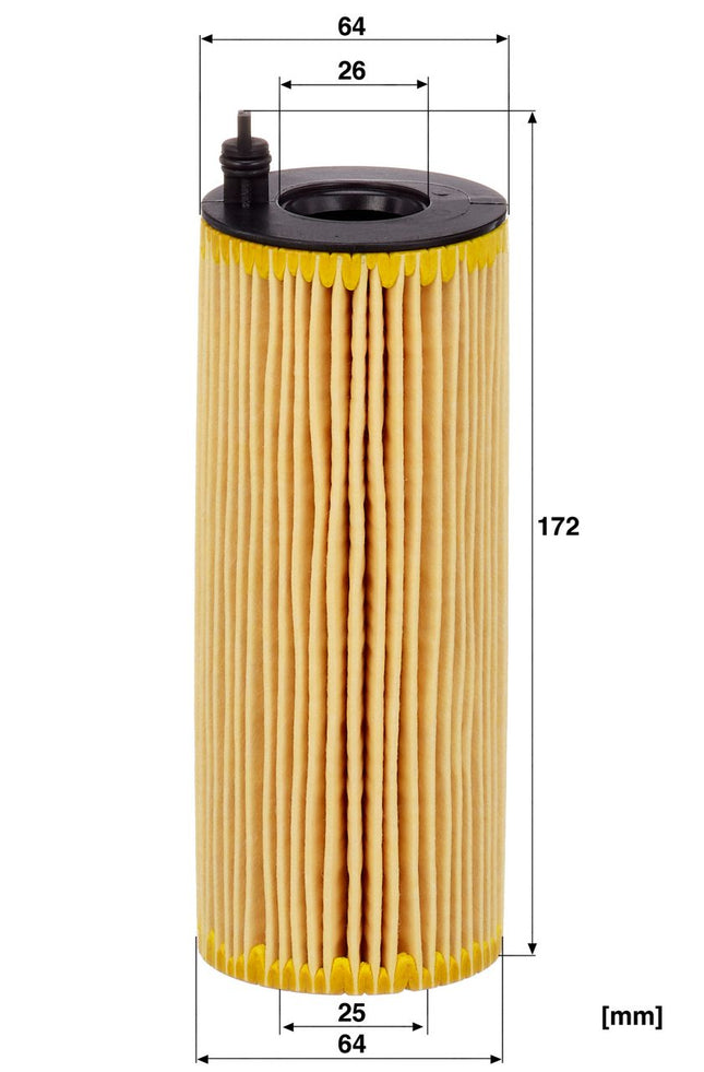 MANN YAĞ FİLTRESİ HU721/5x