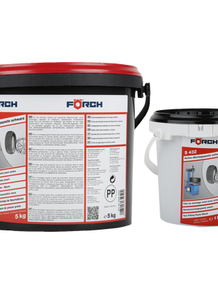 FÖRCH LASTİK MONTAJ PASTASI SİYAH S432 5KG