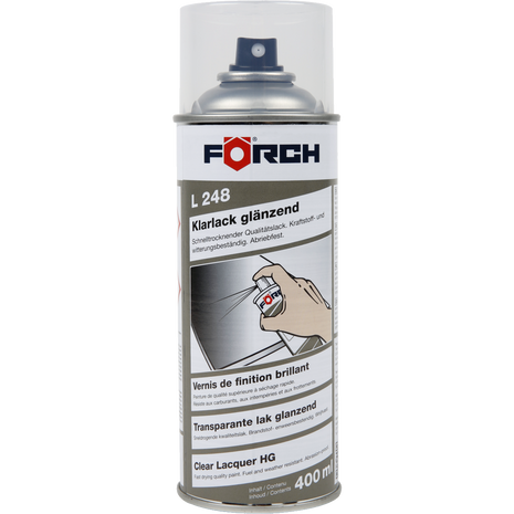 FÖRCH ŞEFFAF VERNİK HG L248 400ML