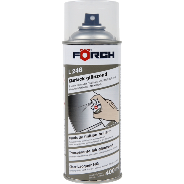 FÖRCH ŞEFFAF VERNİK HG L248 400ML