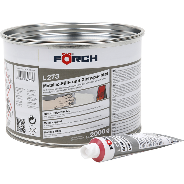 FÖRCH METALİK DOLGU VE ÇEKME MACUNU SPR.L273 2000G