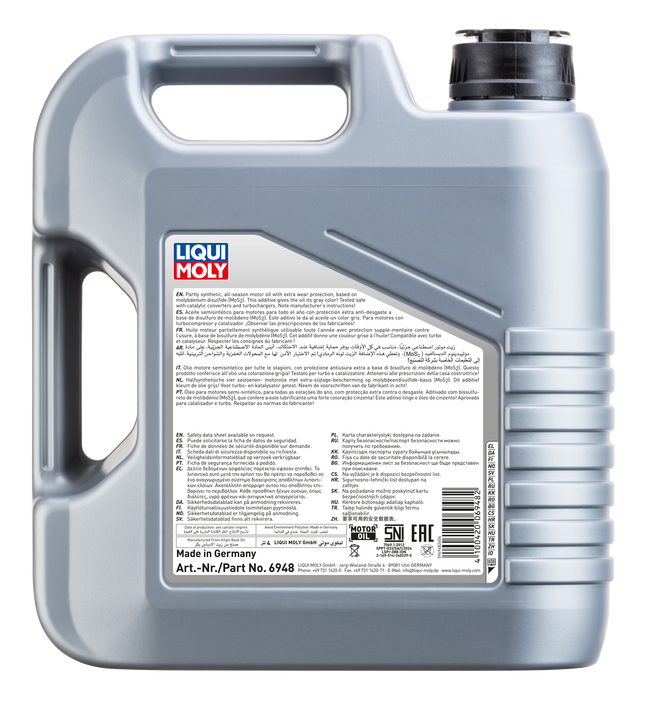 LIQUI MOLY 10W-40 MOS2 LEİCHTLAUF 4L