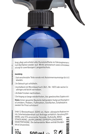 LIQUI MOLY PLASTİK YÜZEY TEMİZLEYİCİ 500ML