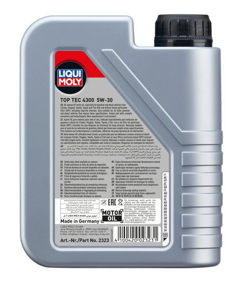 LIQUI MOLY TOP TEC 4300 5W-30 1L