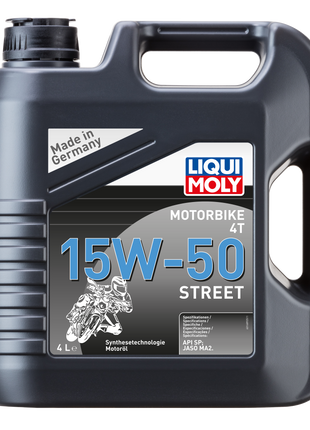 LIQUI MOLY MOTOSİKLET 4T 15W-50 STREET 4L
