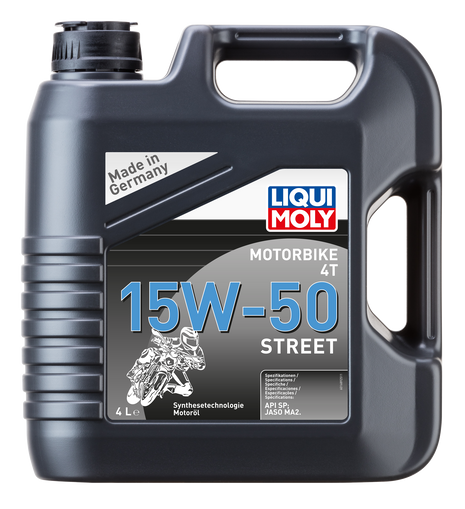 LIQUI MOLY MOTOSİKLET 4T 15W-50 STREET 4L