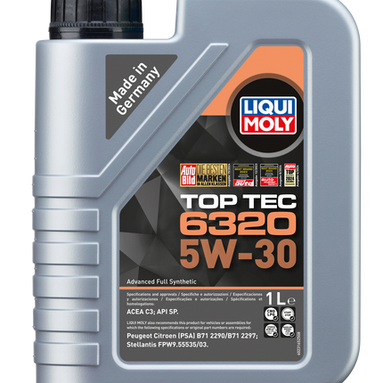LIQUI MOLY 5W-30 TOP TEC 6320 1L