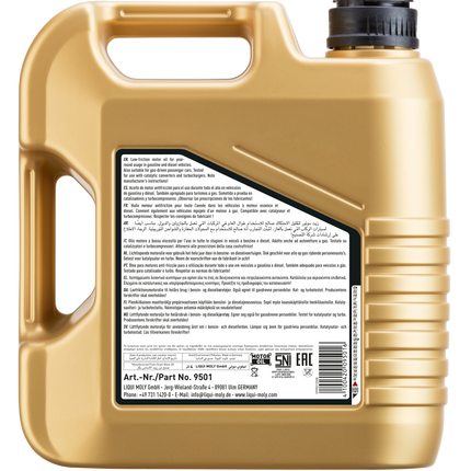 LIQUI MOLY 10W-40 LEİCHTLAUF 4L