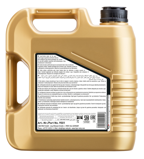 LIQUI MOLY LEICHTLAUF 10W-40 4L