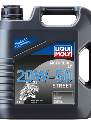 LIQUI MOLY MOTOSİKLET 4T 20W-50 STREET 4L