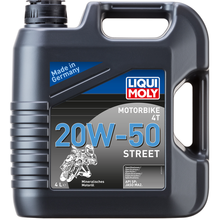 LIQUI MOLY MOTOSİKLET 4T 20W-50 STREET 4L