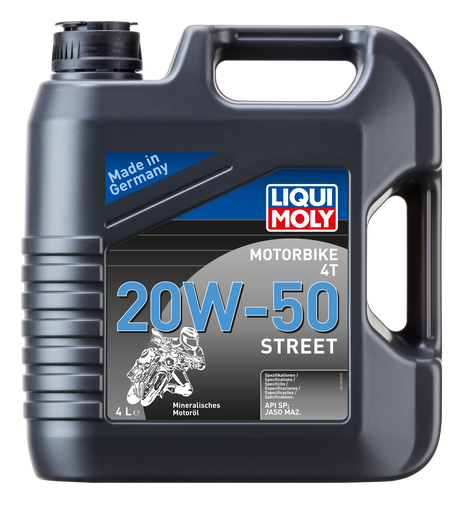 LIQUI MOLY MOTOSİKLET 4T 20W-50 STREET 4L