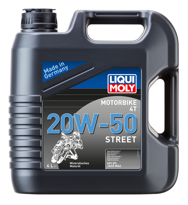 LIQUI MOLY MOTOSİKLET 4T 20W-50 STREET 4L