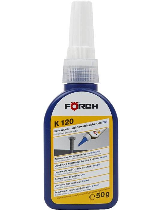 FÖRCH CIVATA SABİTLEYİCİ MAVİ 50ML K120