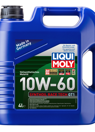 LIQUI MOLY SYNTHOIL RACE TECH GT1 10W-60 4L