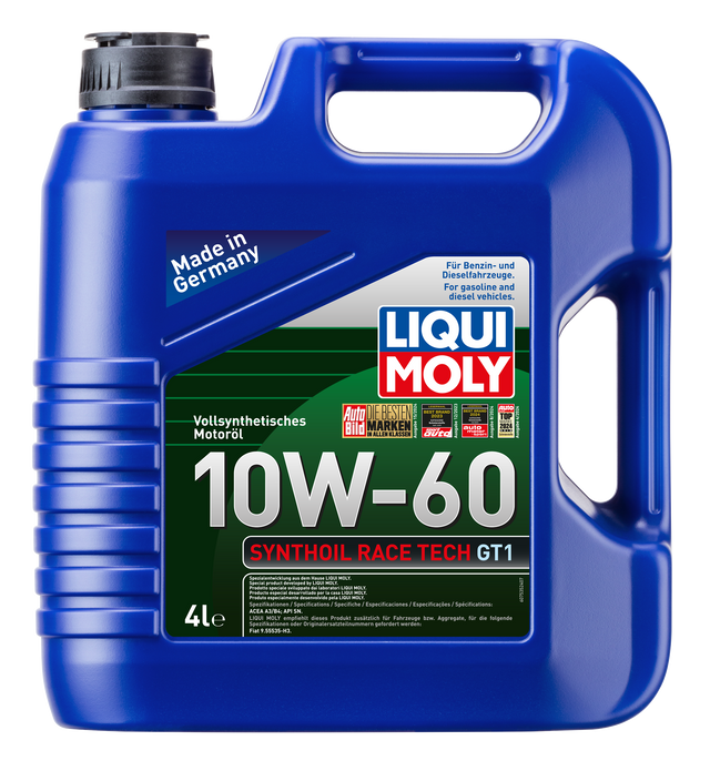 LIQUI MOLY SYNTHOIL RACE TECH GT1 10W-60 4L
