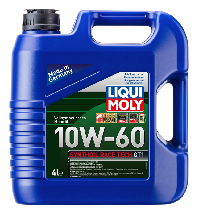LIQUI MOLY 10W-60 SYNTHOİL RACE TECH GT1 4L